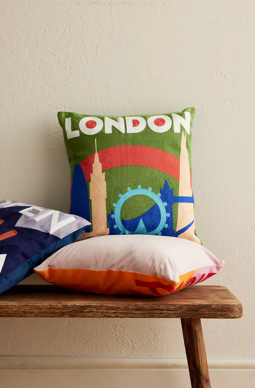 Needlepoint Handmade Square Cushions 45x45cm