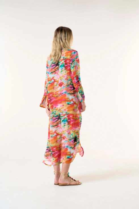 Ithaca Pink Long Genie Dress