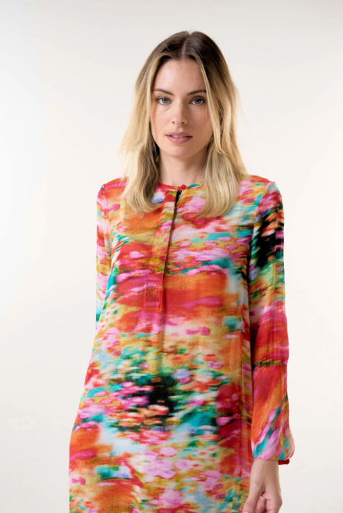 Ithaca Pink Long Genie Dress