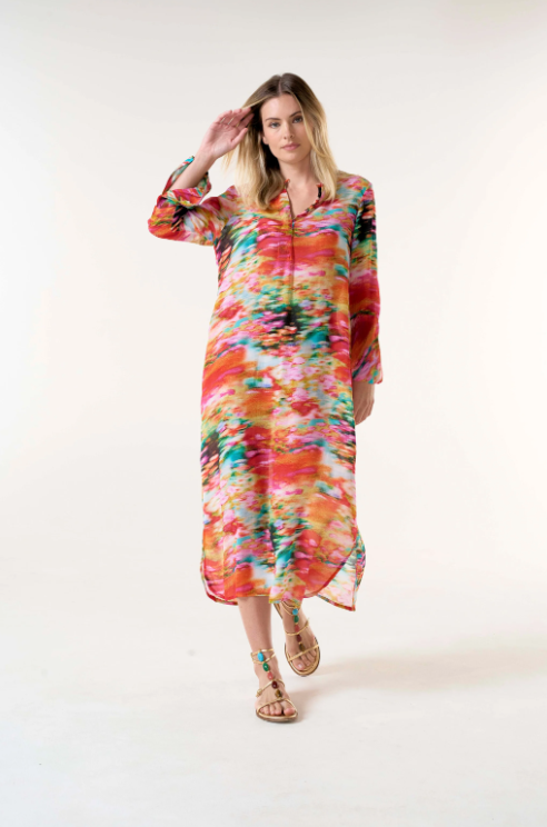 Ithaca Pink Long Genie Dress