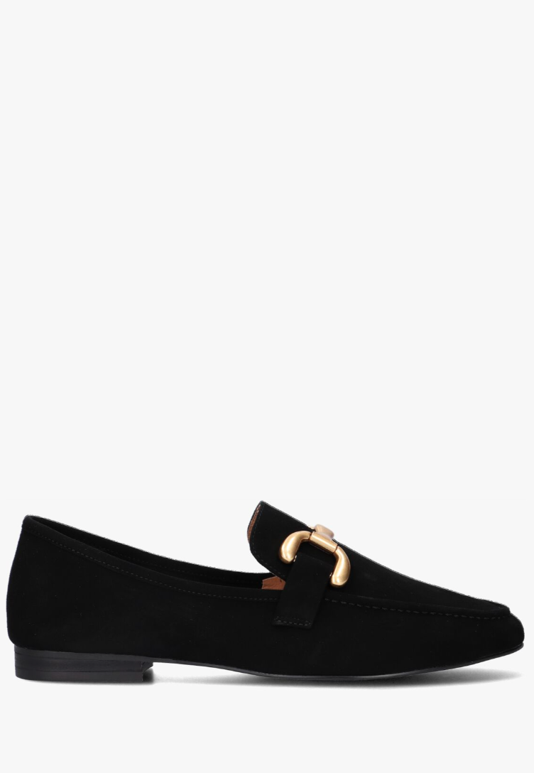 Suede Black Loafer