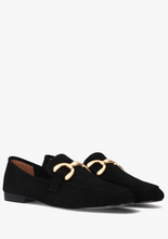 Load image into Gallery viewer, Suede Black Loafer
