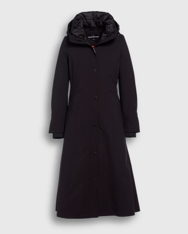 Moira Technical Pleated Coat