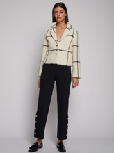 Load image into Gallery viewer, Cropped Check Jacket

