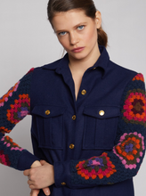 Load image into Gallery viewer, Crochet Knitted Jacket
