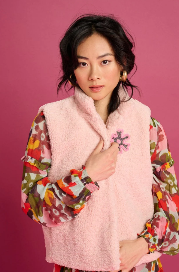 Pink Powder Gilet