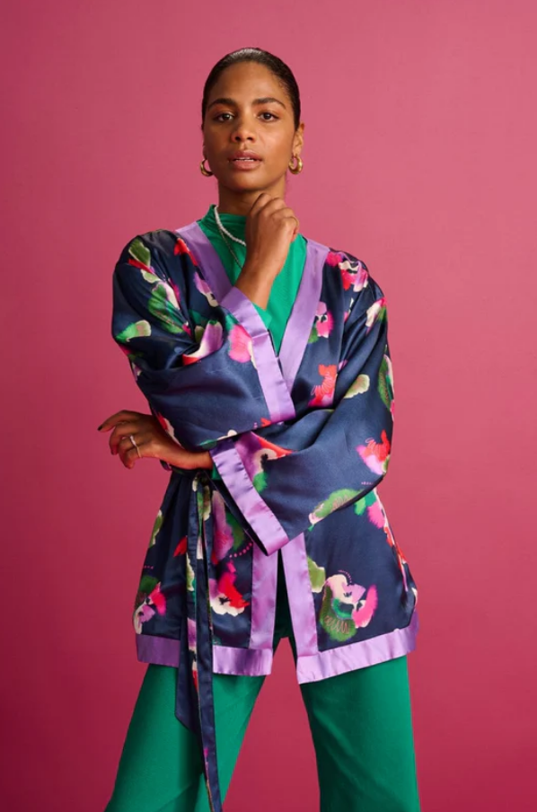 Violet Kimono