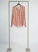 Load image into Gallery viewer, Geometric Sunset Blouse
