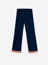 Load image into Gallery viewer, Carole Navy Knit Trousers
