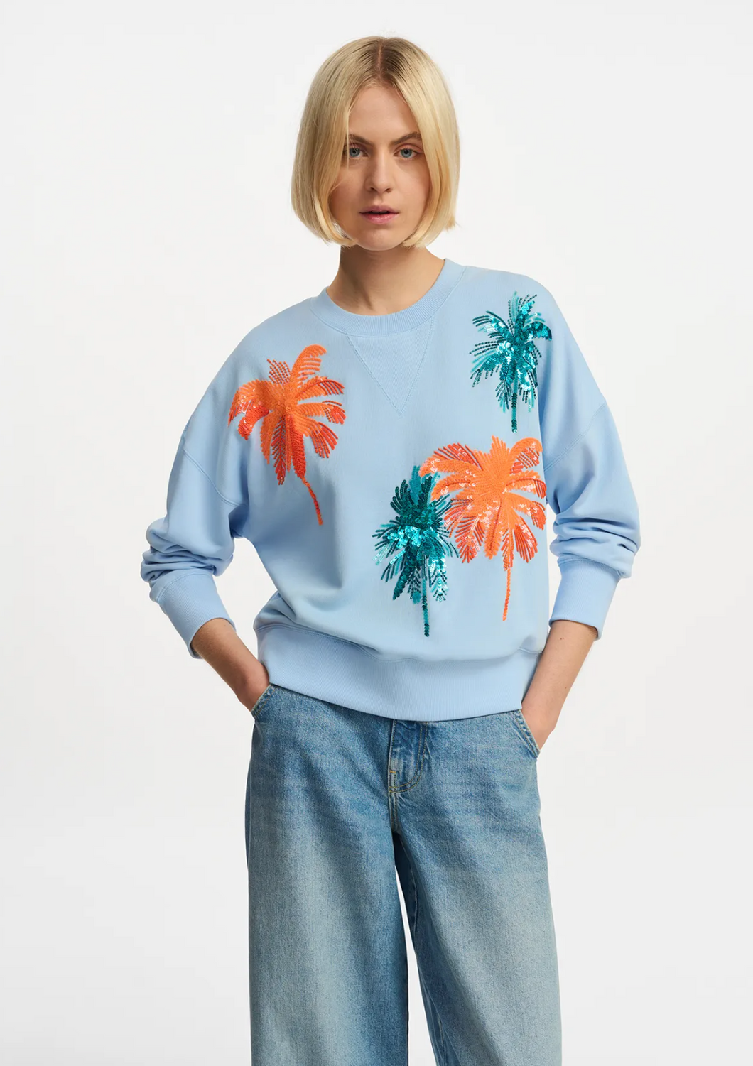 Fuze Embroidered Sweatshirt