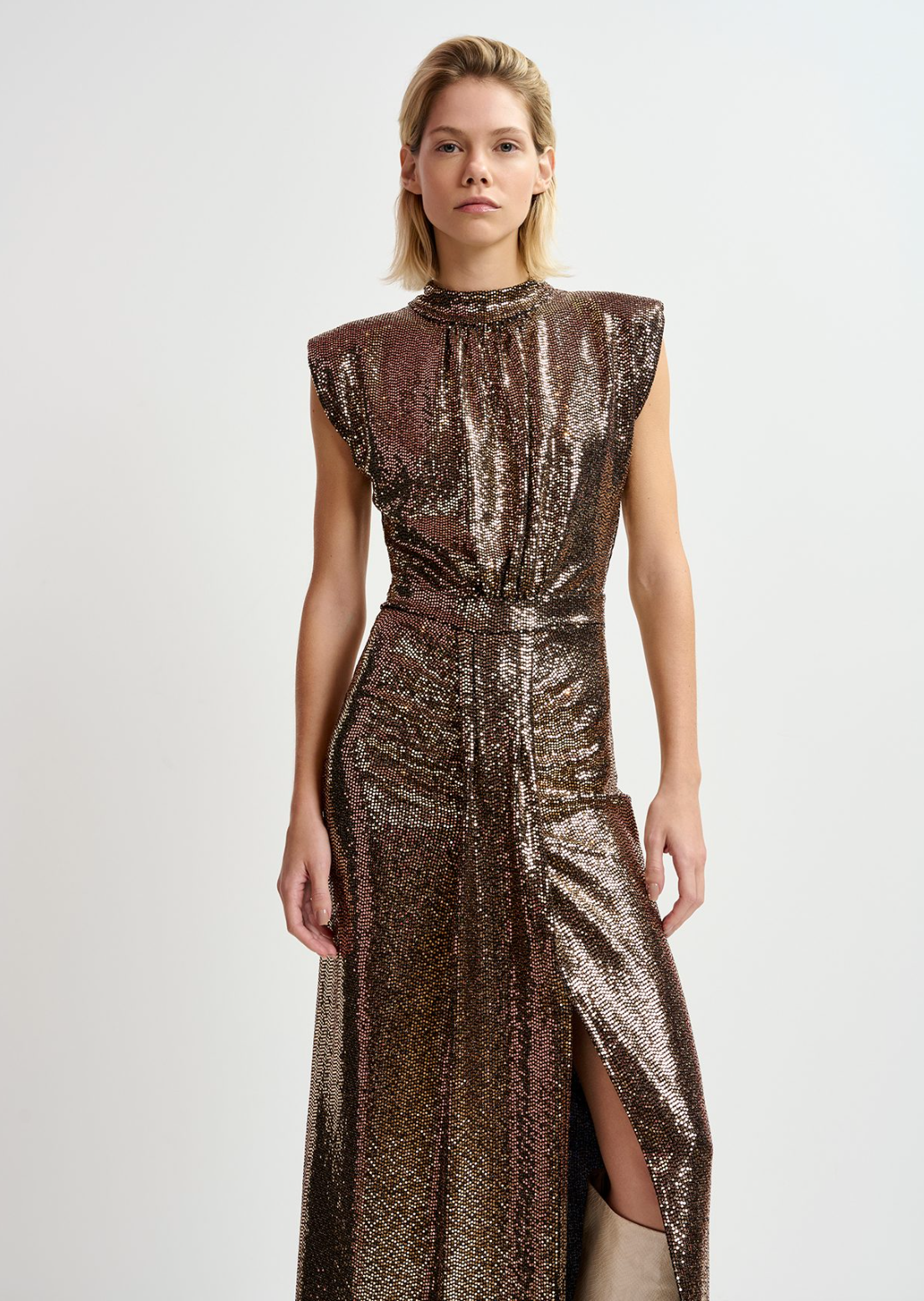 RENTAL Gonnak fitted Jersey Dress