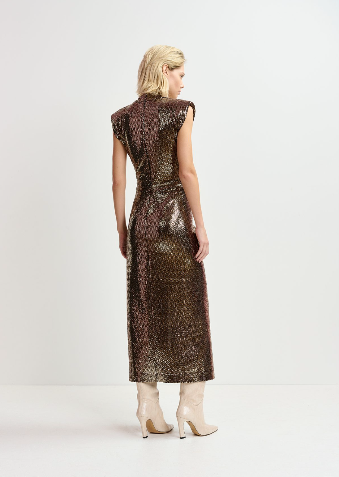 RENTAL Gonnak fitted Jersey Dress