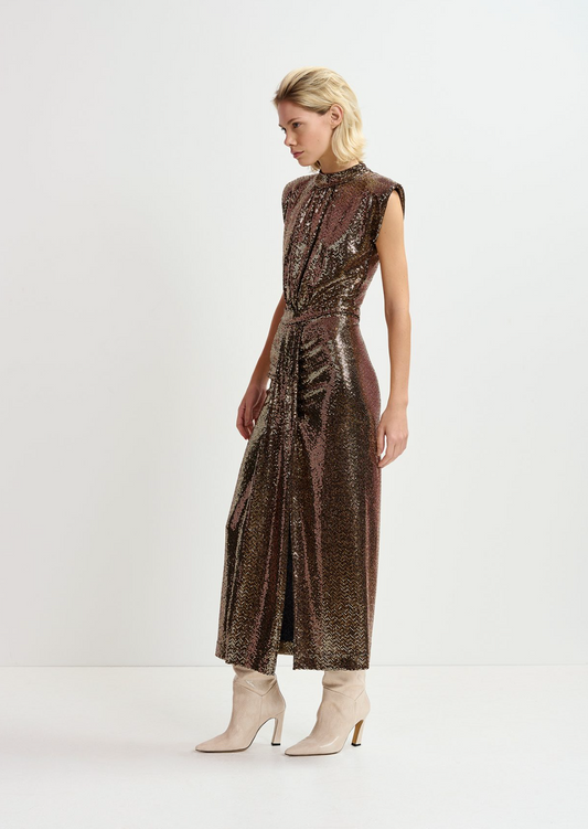 RENTAL Gonnak fitted Jersey Dress