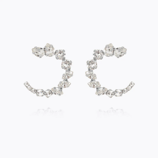 Mini Angie earrings crystal