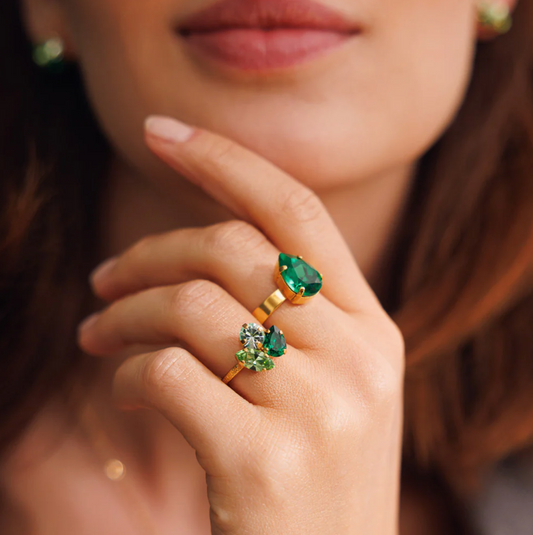 Mini Drop ring gold