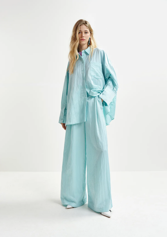Hacie2 High Waist Wide Trousers