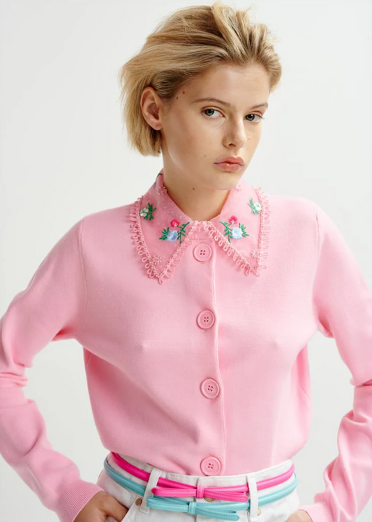 Hollandia Embroidered Cardigan