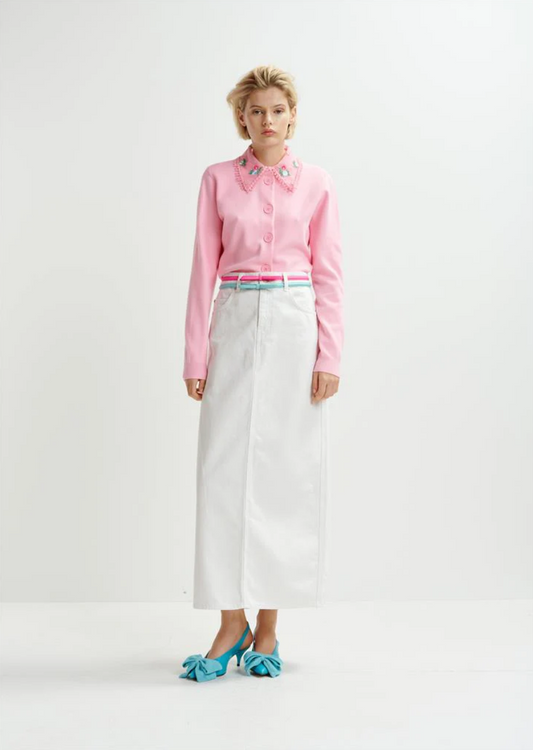 Hollandia Embroidered Cardigan
