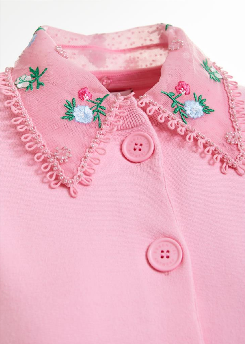 Hollandia Embroidered Cardigan