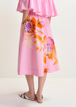 Load image into Gallery viewer, Hemini Foil Print Wide Skirt

