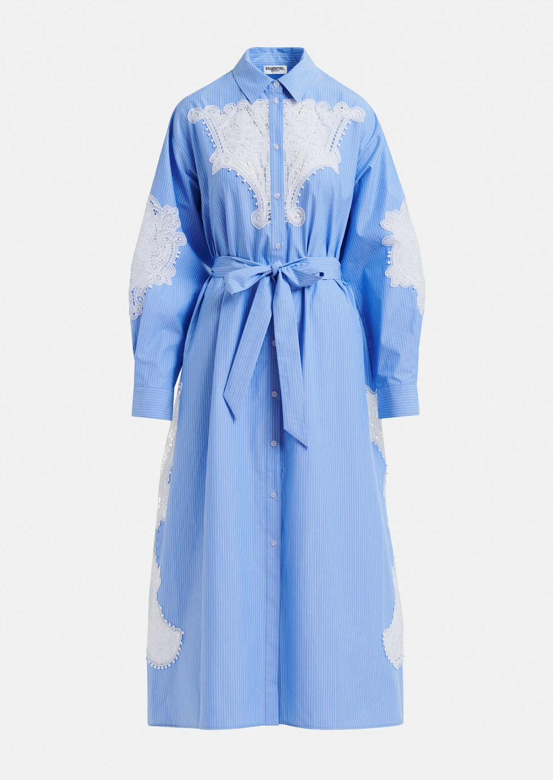Haze Lace Panelled Dress