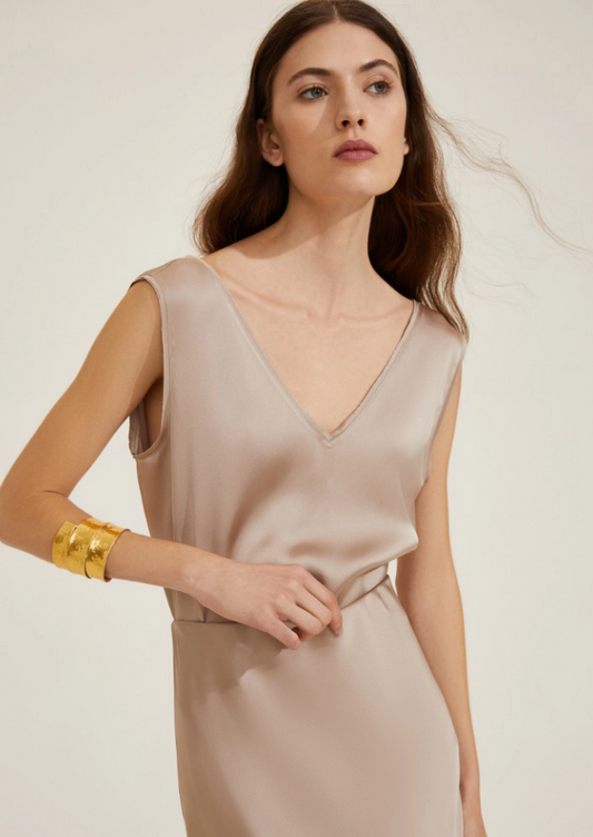 Lien satin top