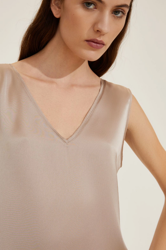 Lien satin top