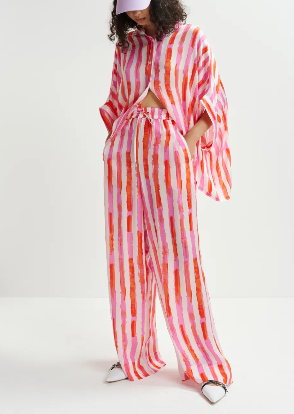 Hindiana Wide Stripe Trousers