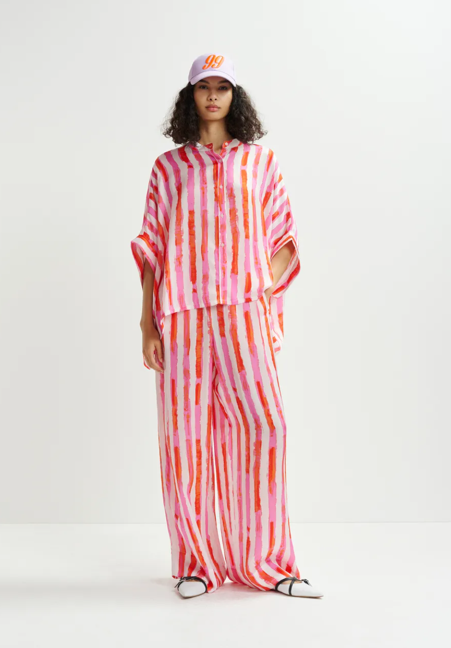 Hindiana Wide Stripe Trousers