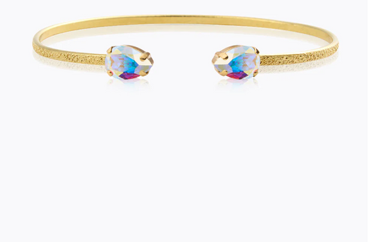 Petite drop bracelet gold