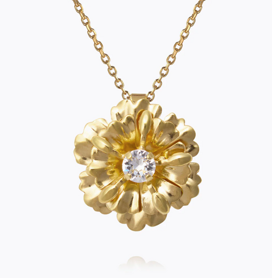 Blossom necklace gold