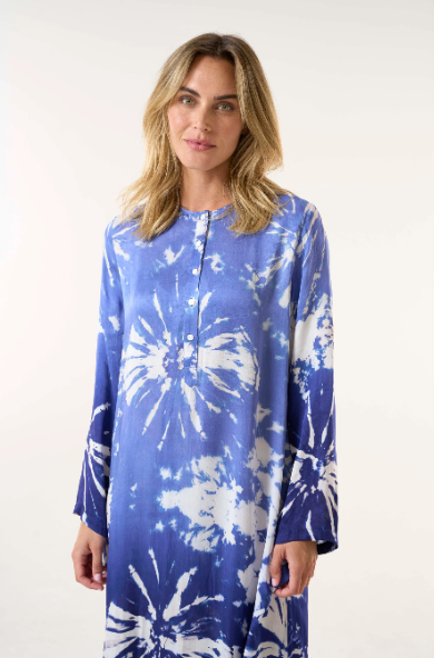 Marrakesh Indigo Llew Maxi Dress