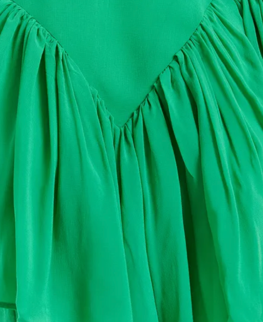 Honolulu ruffle asymmetrical dress