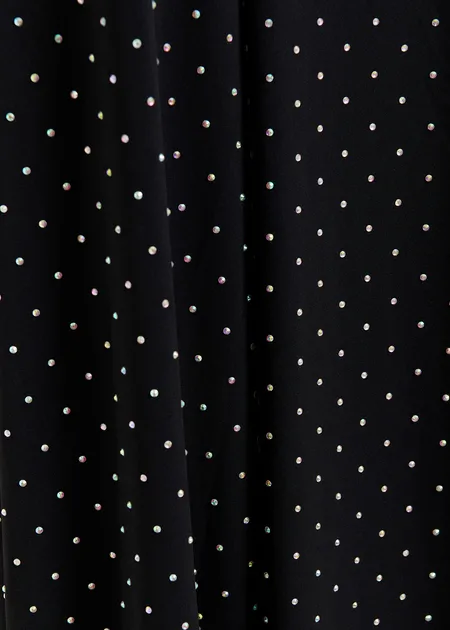 RENTAL Hisha rhinestone maxi dress